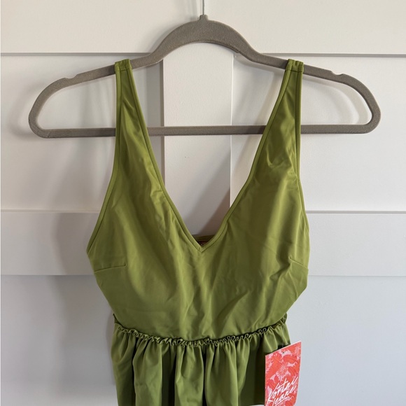 Kortni Jeane Other - NWT Green Swim Top